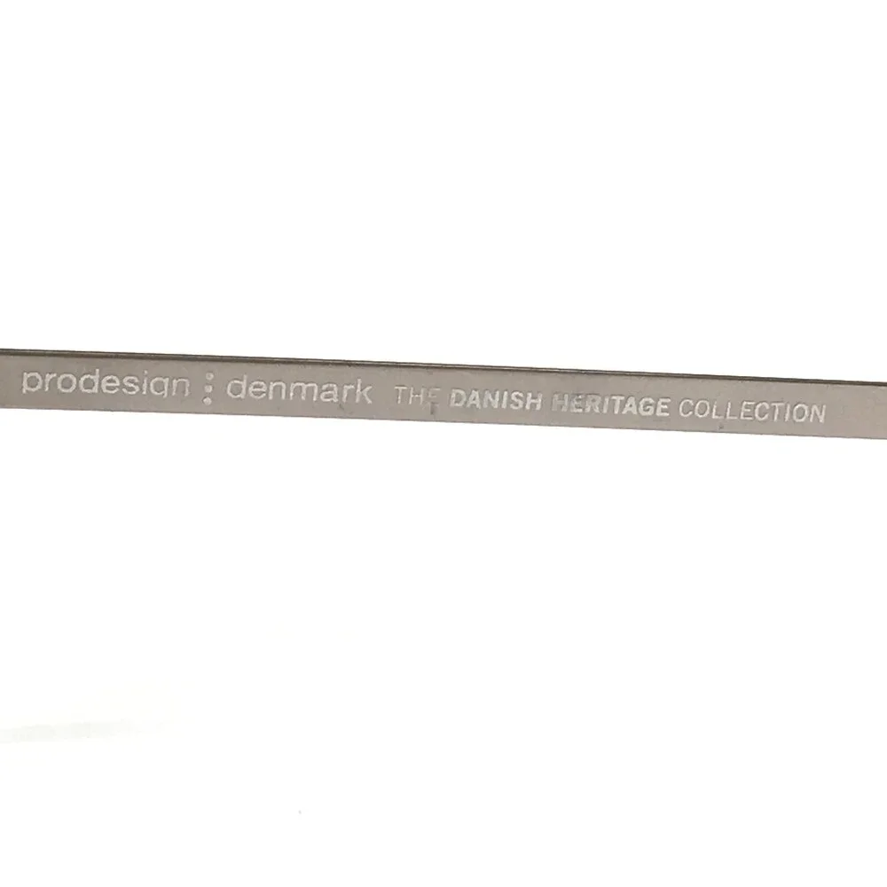 Prodesign Eyeglasses Frames 4152 c.1012 Silver Square Full Rim 52-17-145